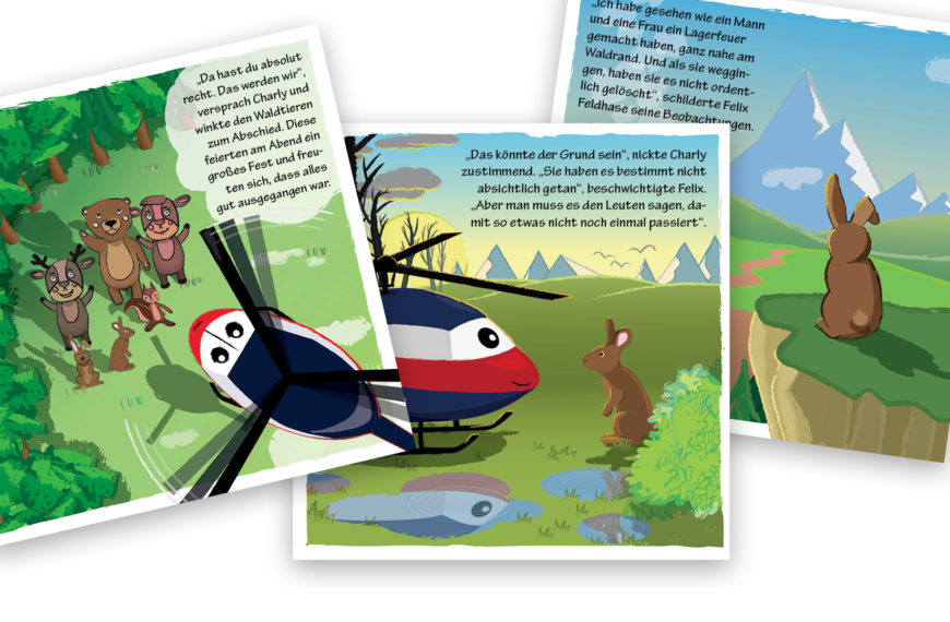 Fortsetzung der „Charly“-Kinder-Pixi-Buch-Serie (3. HLW)